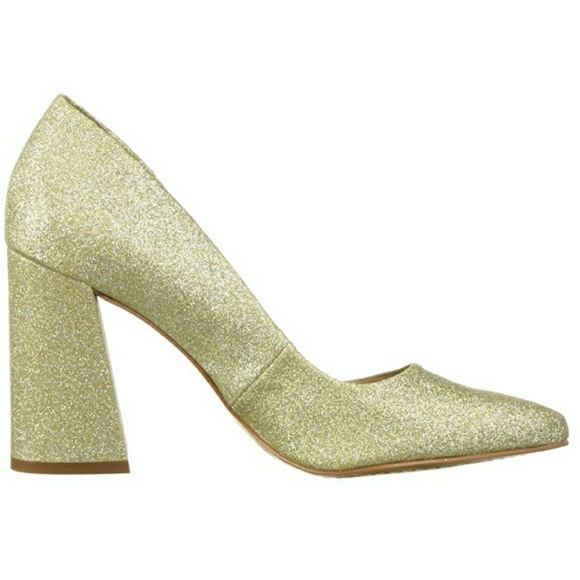 Glam Glitter Vince Camuto Block Heels - Picture 4 of 8